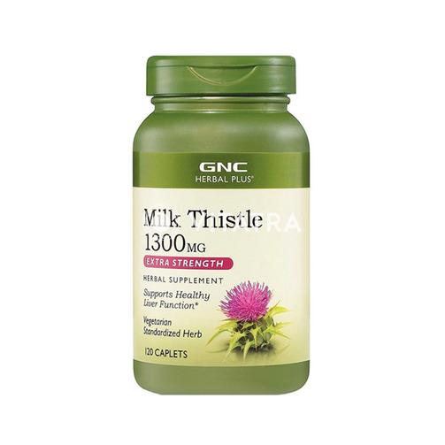 건강한 간을 위한 지엔씨 밀크 시슬 엑스트라 스트랭스 1300mg, 120 캐플릿